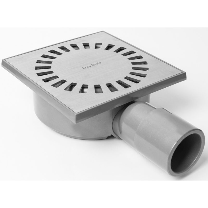 Easydrain Aqua Compact Vloerput met 1 aansluiting | AQUACOM-15X15 - Afbeelding 2